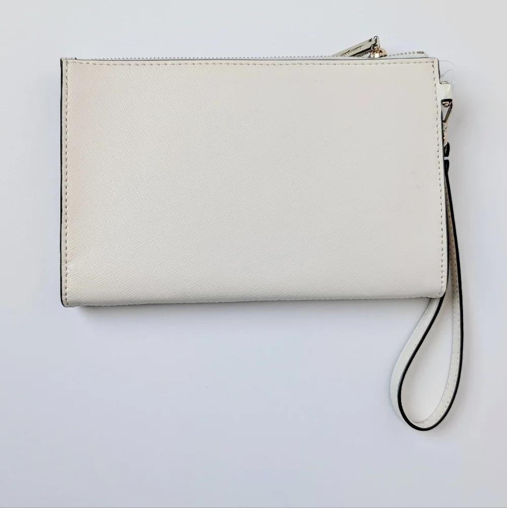 Kate Spade What-a-Melon Medium Wristlet Cream Watermelon Print NWT Coquette